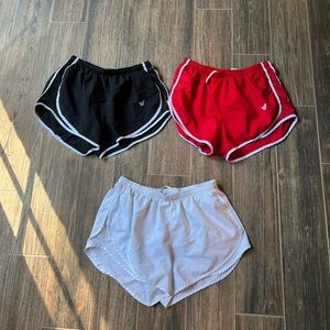 3 pairs of Varsity Runnung Shorts